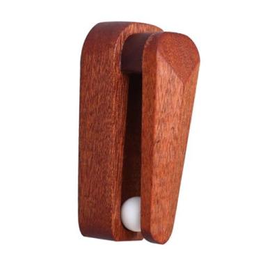 Imagem de XLWLLNJ Gancho de toalha autoadesivo para pendurar na parede, grampo de madeira para toalhas de cozinha, cobertores, banheiro, barco, lavanderia, Marrom