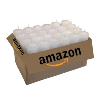 Imagem de Kit 24 Vela Votiva 7 Dias Parafina Branca Anjo Da Guarda 250g