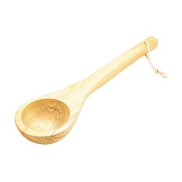 Imagem de ShengQuanHao Acessórios para Sauna, Saunas, Decoração de Ambientes, Equipamentos para Banheiro, Ferramentas para Sauna a Vapor para Entusiastas de Festas No Banho, Concha 36cm