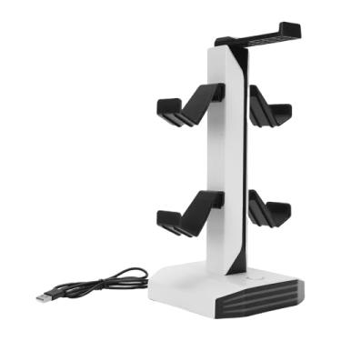 Imagem de Aramox RGB Headset e Stand Controller Com Iluminação RGB, Organize Sem Esforço Seu Espaço para Jogos