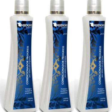Imagem de Shampoo Progress Midori Profissional Tratamento Capilar 3 un