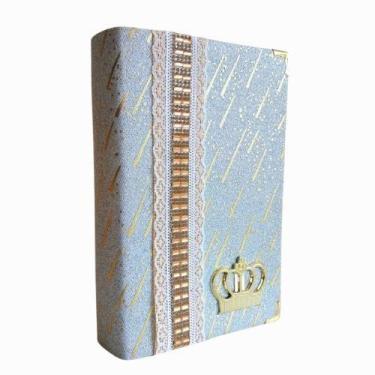 Imagem de Biblia Sagrada Luxo Letra Gigante c/ Harpa Coroa