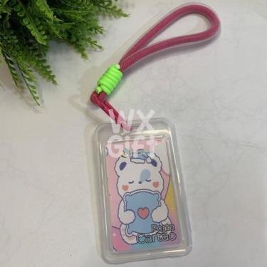 Imagem de Porta Cartão Crachá com Corda Suporte de Plástico - Interponte / WX Gi