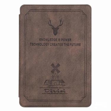 Imagem de Flyorigin Capa para capa inteligente Kobo Clara Color/BW / 2E com alça de mão de 15 cm para despertar/hibernar automática/capa Clara