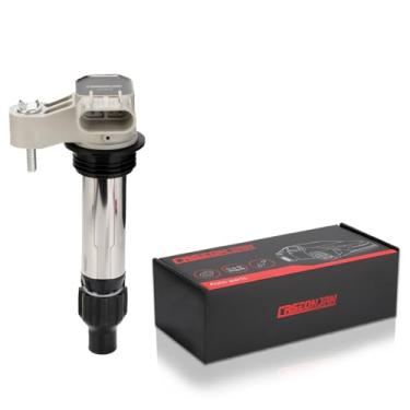 Imagem de CASEONJAN Pacote de bobina de ignição UF569, compatível com Cadillac ATS CTS SRX XTS Chevy GMC Camaro Equinox Impala Terrain Saturn Suzuki Saab - V6 3.0L 3.2L 3.6L Motores Substitui GN10494 C1555