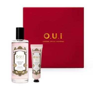 Imagem de O.U.i Combo Jardin de Grasse Rose: Eau de Parfum 100ml + Creme de Mãos 30g + Caixa Presenteável M
