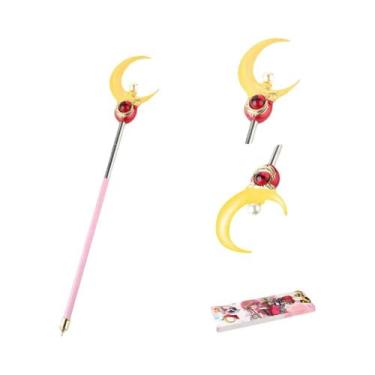 Imagem de Varinha Mágica De Cosplay Sakura Kinomoto Modelo De Liga De Zinco Brdw