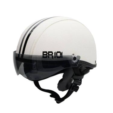 Imagem de Capacete coquinho scooter elétrica bike branco viseira