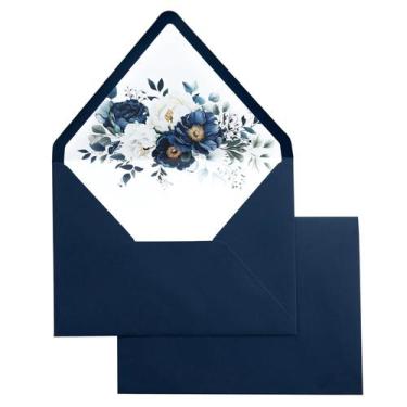 Imagem de Envelopes PONATIA A7 Euro Flap 135 x 185 mm com forro 50 unidades em a