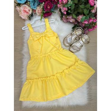 Imagem de Vestido Blogueirinha Lola Amarelo - Moda Verão Casual, Dolly, 8