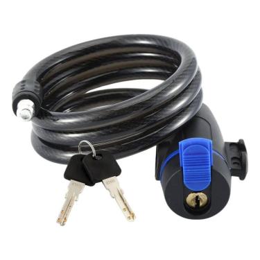 Imagem de Corrente Trava Cadeado Bicicleta Moto Segurança Reforçado