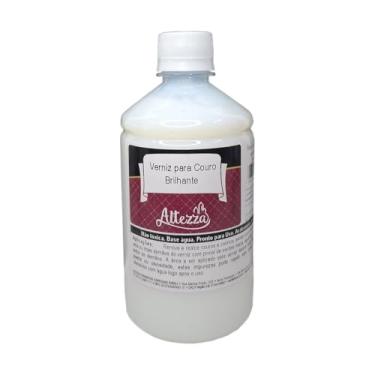 Imagem de Verniz Para Couro Altezza 500ml - Base De Água Acabamento Brilhante Para Couro legítimo ou Couro Sintético