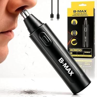 Imagem de Aparador de Pelos Multiuso Portátil – Remoção Rápida para Nariz, Orelha e Bigode com Lâmina em Aço Inoxidável