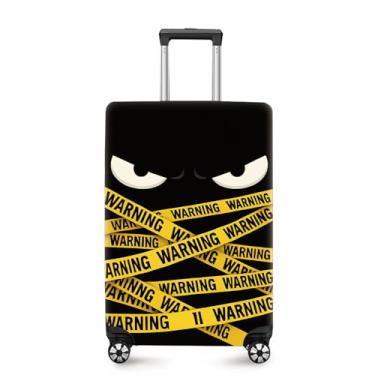 Imagem de ANNA QUEEN Capa de mala, protetor de mala, capa de viagem para bagagem de 50 a 86 cm, acessórios de viagem de elastano extensível e lavável, #19, S(fits 20-22inch suitcase)