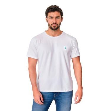 Imagem de Camiseta Pica Pau Bordado Céu Reserva, Branco, GG