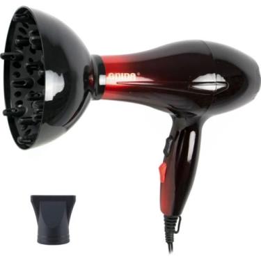 Imagem de Secador de Cabelo Onida ON-075 220V - Preto/Vermelho, 220V