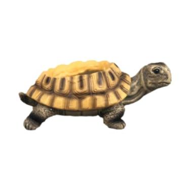Imagem de IEUDNS Vaso de flores decorativo em resina em formato de tartaruga para, casa e jardim.