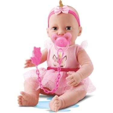 Imagem de Boneca Diver New Born Unicórnio - Divertoys