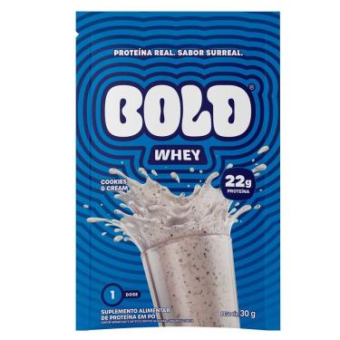 Imagem de Bold Whey Protein Sabor Cookies & Cream 22g Proteína 30g