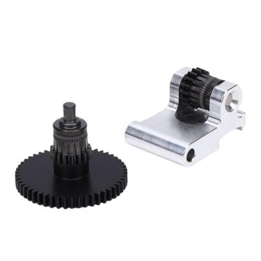 Imagem de aqxreight Substituição da Engrenagem da Extrusora, Eixo Integrado Usinado Com Precisão CNC de Aço Endurecido para Adventurer 5M 5M Pro, Com Nano Revestimento para Extrusão Estável