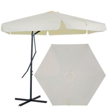 Imagem de Ombrelone Suspenso Erb Máquinas Cobertura 3 Metros FPS60 Poliéster Est