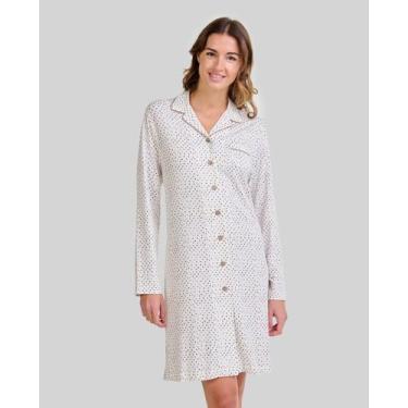 Imagem de Camisola Poá Aberta - Lohe, Cinza aço, G