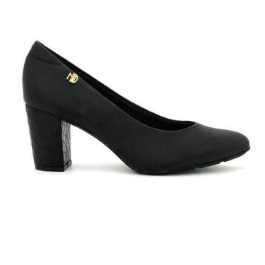 Imagem de Sapato Modare Feminina 7377.105 Scarpin Ultraconforto Salto Medio, 37,