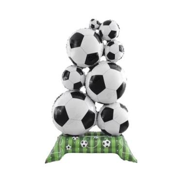 Imagem de Balão De Futebol Gigante Em Forma De Foil Para Festa De Aniversário Co
