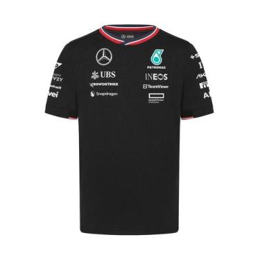 Imagem de Camiseta Mercedes AMG Petronas F1 Oficial 2024 - Mercedes-Amg Petronas