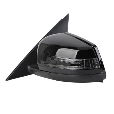 Imagem de Jiawu Conjunto de Espelho de Porta Dobrável Automático à Prova de Intempéries para C250 C300 C63, Aquecimento de Espelho, Material ABS Resistente (Esquerda FL3Z16491DA)