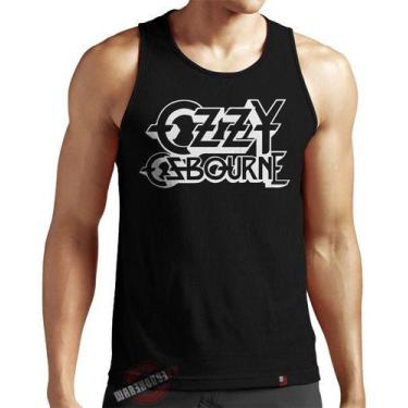 Imagem de Camiseta Regata Ozzy Osbourne Black Sabbath Banda Rock Metal - King of