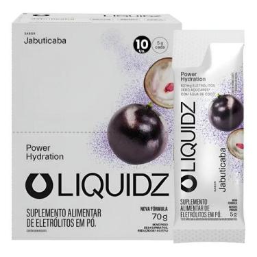 Imagem de Repositor de Eletrólitos Sabor Jabuticaba CX/14 Sachês Liquidz