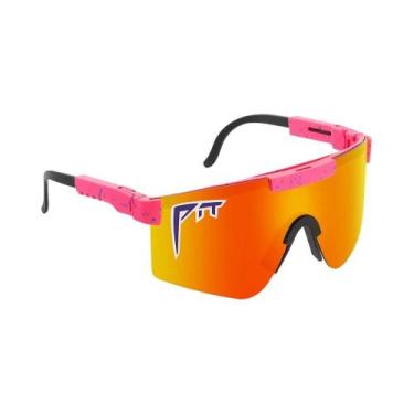 Imagem de Óculos De Sol Unissex UV400 Pit Viper Para Ciclismo, Caminhada, Beiseb
