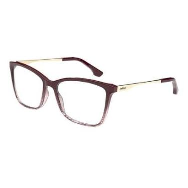 Imagem de Armação De Óculos Colcci Catarina C6184cb255 Bordô Brilho Degradê-Feminino