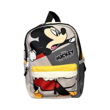 Imagem de Mochila Escolar Fofa Da Disney Mickey Para Meninas, Bolsa Casual Da Mo