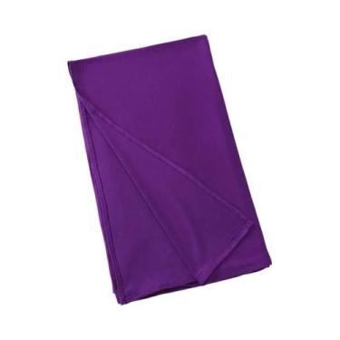 Imagem de Hijab De Jersey Premium Elástico Liso, Turbante Muçulmano, Lenço E Xal