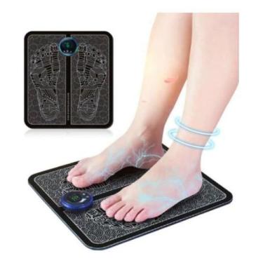 Imagem de Massageador Tapete Pulso Elétrico Perna Pés Ems Pé - Shopbr