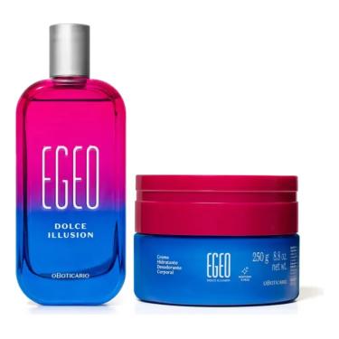Imagem de Combo Egeo Dolce Illusion Colônia + Hidratante O Boticário