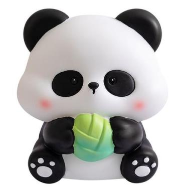 Imagem de Banco de poupança de desenhos animados em PVC Cute Panda Money Bank 16