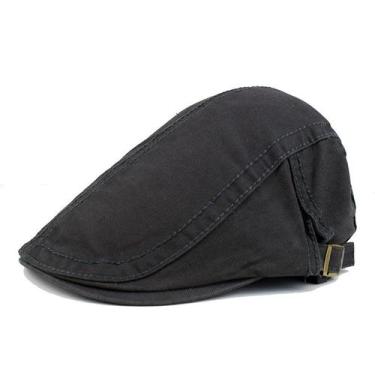 Imagem de Chapéu de boné plano para homens, estilo clássico Gatsby Newsboy em pr