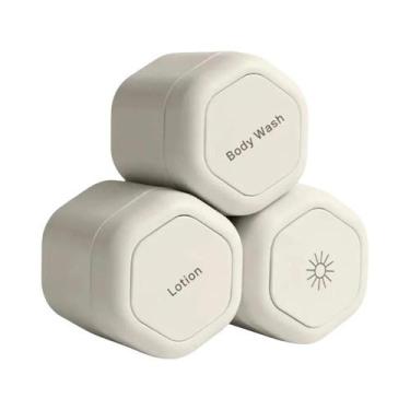 Imagem de Recipientes Cosméticos Portáteis À Prova De Vazamento, Cápsulas Magnét