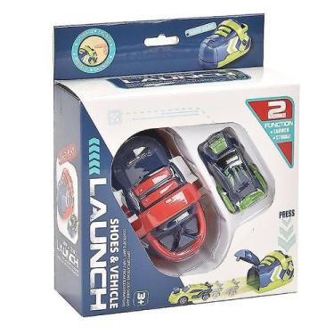 Imagem de Tênis de corrida Toy Catapult com carro para jogo de tabuleiro infanti
