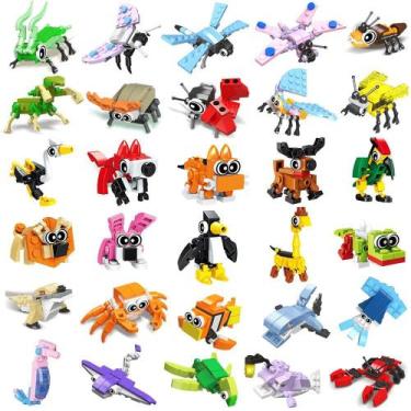 Imagem de Building Block Animal Party Favors ENHANA 30 caixas para crianças