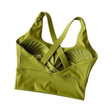 Imagem de Sutiã Esportivo Feminino Antichoque De Alta Intensidade, Respirável, C
