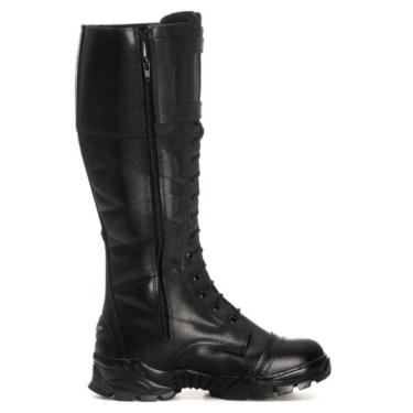 Imagem de Bota Adventure Masculina Cano Alto Estilo em Couro Legítimo-Masculino