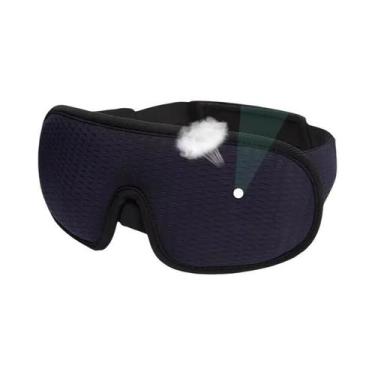 Imagem de Máscara De Dormir 3D Macia, Bloqueadora De Luz, Máscara De Olhos Respi