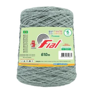 Imagem de Barbante Fial Nº6 Premium 610 Metros, 89 Cinza
