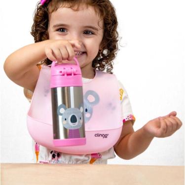 Imagem de Garrafa Térmica Dupla Camada Vácuo Clingo Coala - 5h Quente 7h Frio