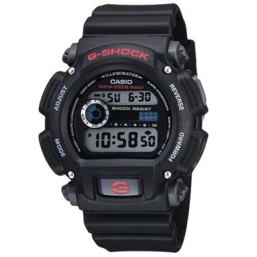Imagem de Relógio CASIO G-SHOCK masculino digital preto DW-9052-1VDR