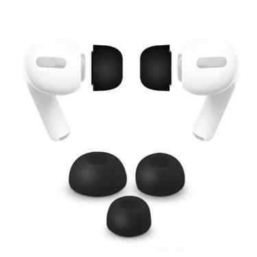 Imagem de Kit PMG Fixador Auricular Silicone compatível cm AirPods Pro - Baú do 